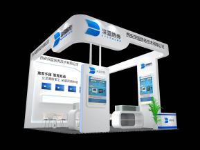 深蓝防务航空展览模型