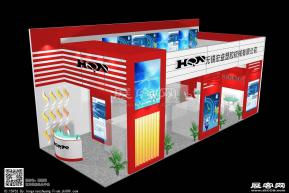 宏益塑胶机械展览模型图片