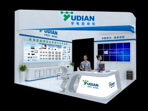 宇电自动化展览模型
