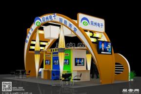 同州电子展览模型