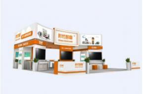 时代智囊教育展台模型图片