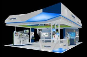 铭洋双层展台模型图片