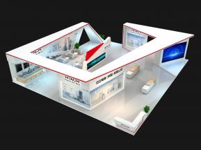 日立模版展览模型