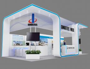 SINOSTEEL展台模型