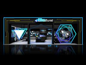Live Burst展览模型