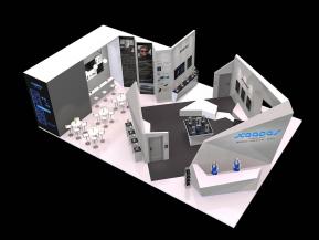 凯迪仕锁展览模型