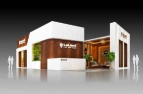 家乐仕展位模型图片