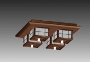 吸顶灯3D模型