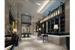 新中式售楼部3D模型图片