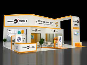 宝群电子展览模型