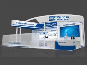 欧科中央空调展览模型