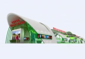 赞助企业展台模型