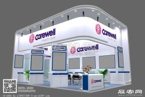 深圳凯沃尔展台模型图片