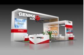 GENMA润邦展台模型图片