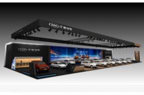 江淮汽车展览模型图片