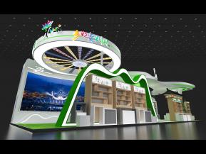 贵州政府展展台模型