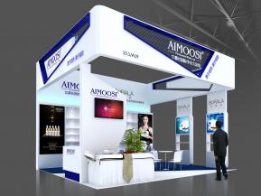 艾慕丝化妆品展览模型