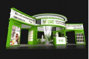 三禾竹木展台模型图片