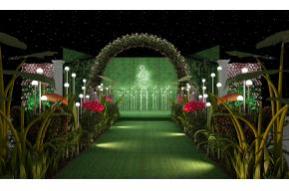 唯美婚礼现场布置