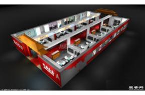 枣庄展台效果图-旅游