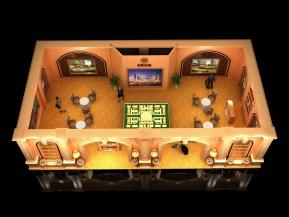 筑心苑展览模型