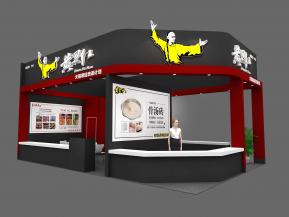 黄黑江展览模型