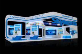 创维展览模型图片