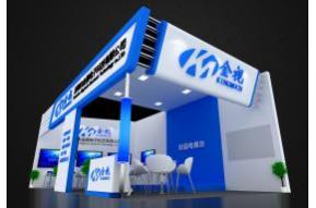 深圳市金视电子科技展台模型图片