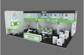 飓风集团中山八号印刷展台模型图片