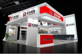 永丰家具展台模型图片