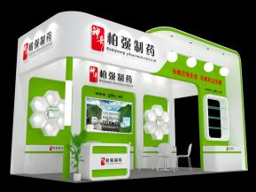 柏强制药展览模型