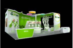 河南三味奇食品展台模型