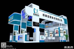 齿研科技展台模型效果图