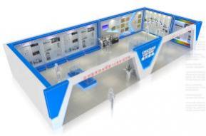 楚天激光展厅模型图片