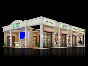 大自然门窗展览模型