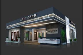 众冉纱窗展览模型