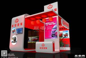 长安汽车配件展览模型图片