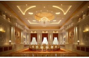 高档大方包间效果图模型