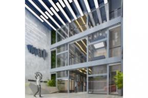 现代办公商务大堂电梯厅3D模型