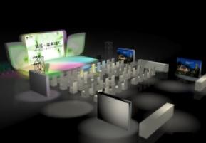 晚会发布会舞台模型