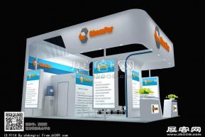 兆华化工展览模型图片