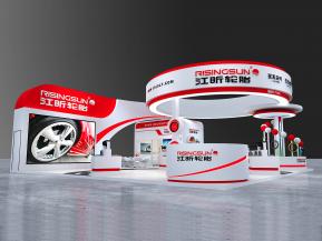 江昕轮胎展览模型