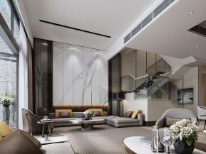 客厅餐厅3D模型