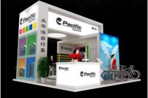 太平洋自行车展览模型