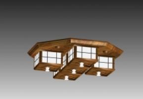 吸顶灯3D模型