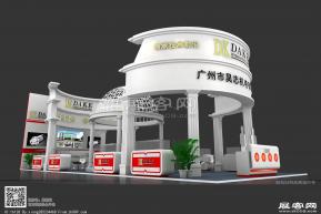 昊志机电展览模型图片