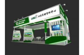 北京养猪育种中心展台模型图片