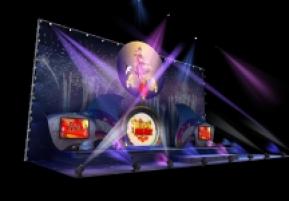 中秋舞台3D模型