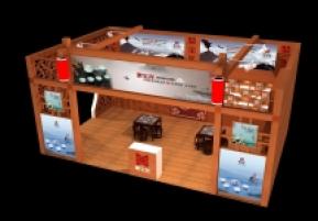 聚宝龙展览模型图片