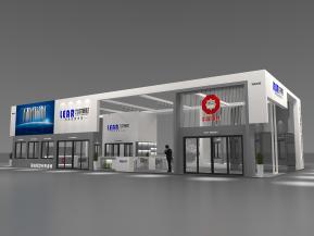 力尔铝业展览模型